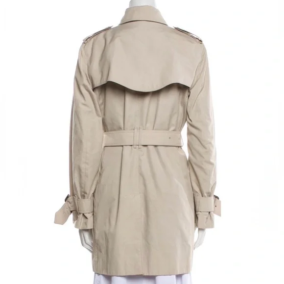 Burberry Classic Tan Trench Coat size 8 - Picture 2 of 16